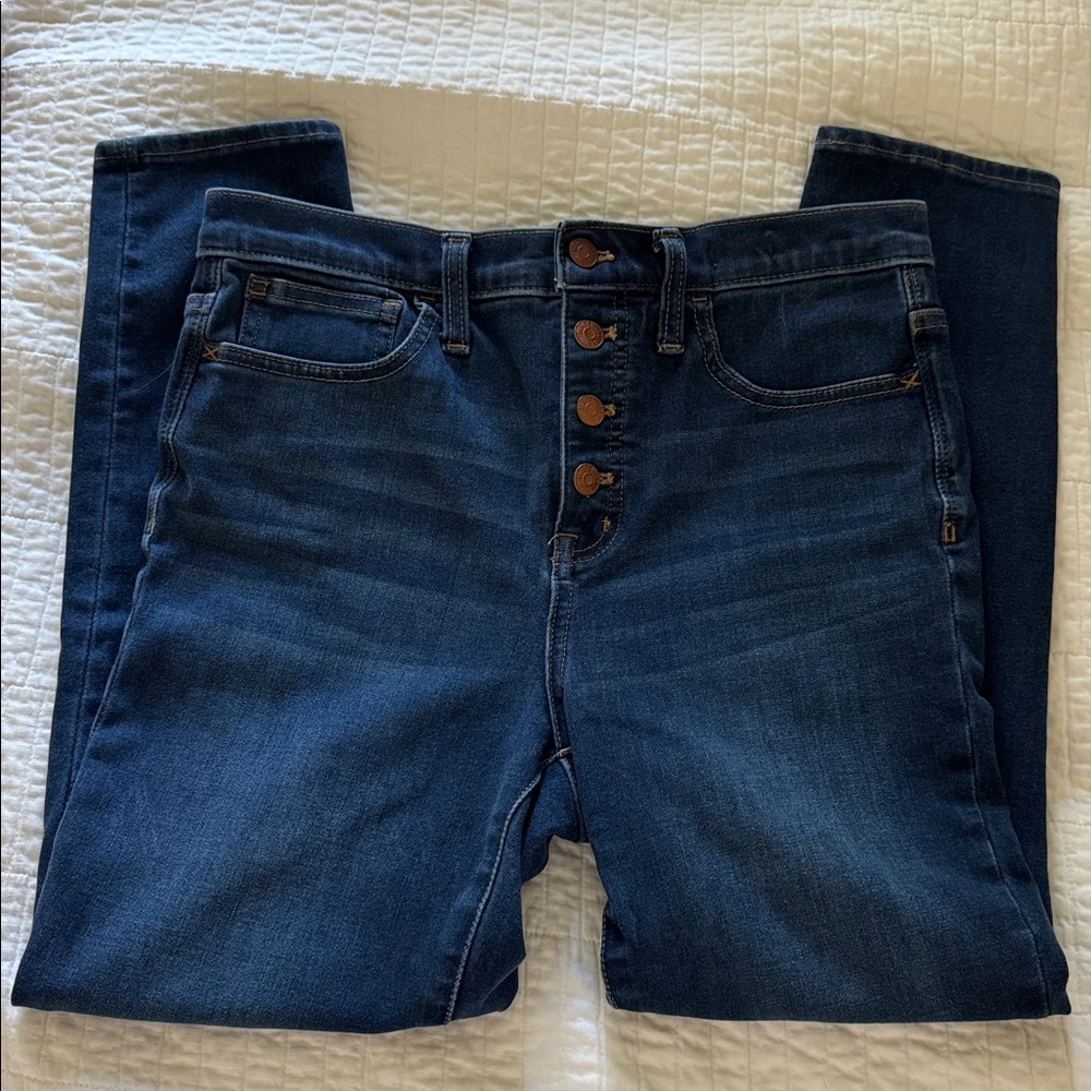 Madewell Women's Denim 10” High-Rise Skinny Jeans
